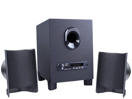 Kisonli TM-6000U USB 2.1 Multimedia BT Speaker (Black) on Sale