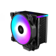 PCcooler GI-D56A HALO RGB 120mm PWM VortexPro CPU Cooler For Sale