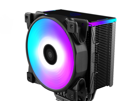 PCcooler GI-D56A HALO RGB 120mm PWM VortexPro CPU Cooler For Sale