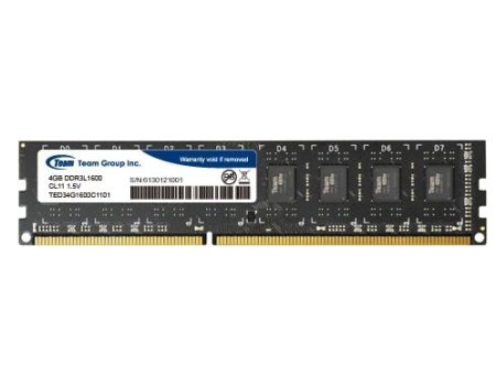 Team Elite 4GB DDR3 1600 Desktop Memory w  Heat Spreader For Cheap