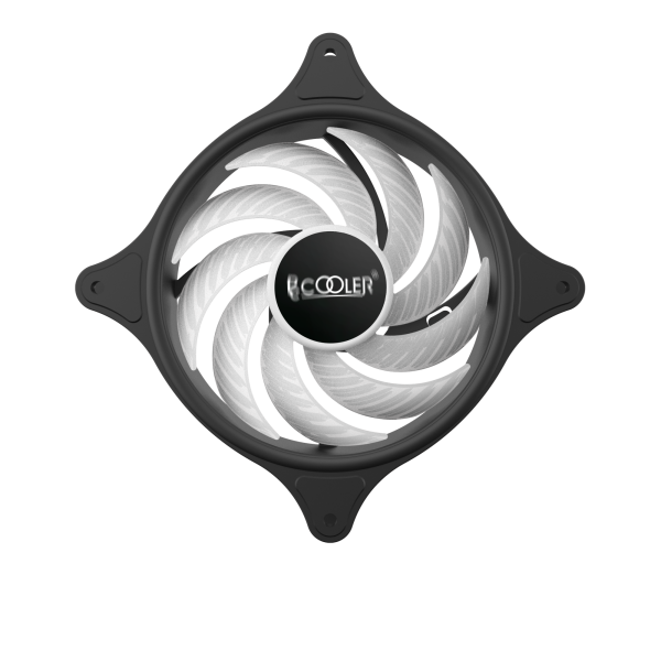 PCcooler Halo Dynamic Color 120mm Case Fan FX-120-3 For Discount