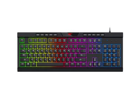 Havit HV-KB500L RGB Multi-Media Key Gaming Keyboard Discount