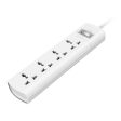 Huntkey SZM401-4 Power Strip, 4 universal socket, 1.5 meters Fashion