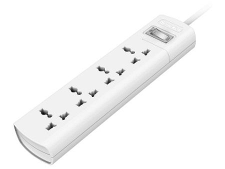 Huntkey SZM401-4 Power Strip, 4 universal socket, 1.5 meters Fashion