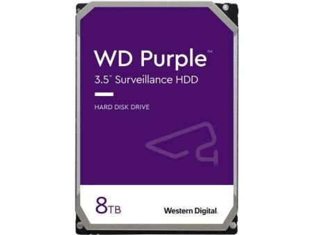 Western Digital WD Purple 8TB WD82PURZ 7200 RPM 256MB Cache (Surveillance) on Sale