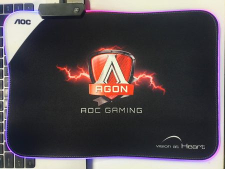 AOC AGON RGB Cloth Gaming Mouse Pad For Sale