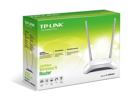 TP-Link TL-WR840N 300Mbps Wireless N Speed Router Sale