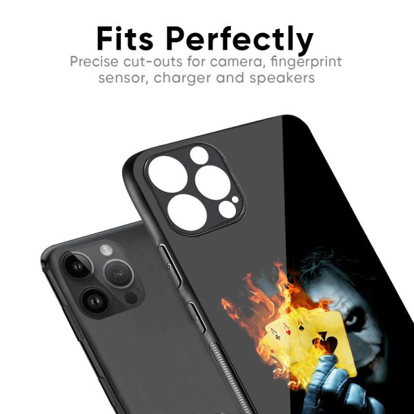 AAA Joker Glass Case for iPhone XS Fashion