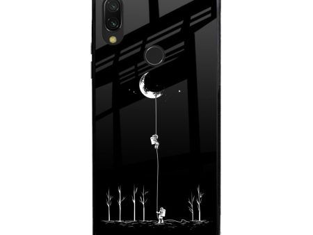 Catch the Moon Glass Case for Xiaomi Redmi Note 7S Sale