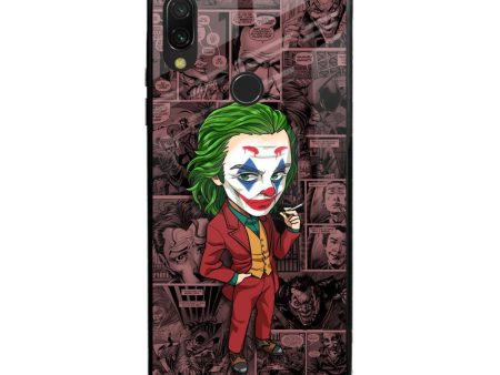 Joker Cartoon Glass Case for Xiaomi Redmi Note 7S Sale