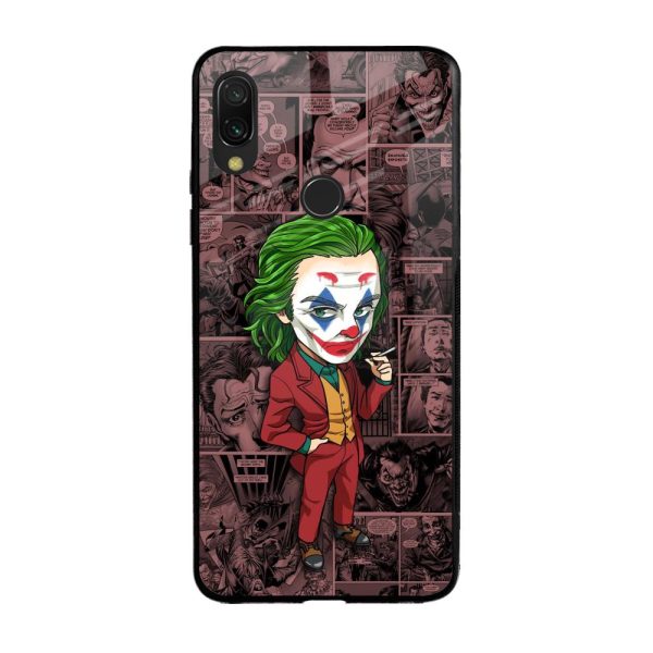 Joker Cartoon Glass Case for Xiaomi Redmi Note 7S Sale