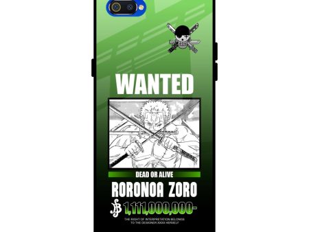 Zoro Wanted Glass Case for Realme C2 For Sale