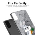 Cute Baby Bunny Glass Case for Xiaomi Redmi Note 7S on Sale