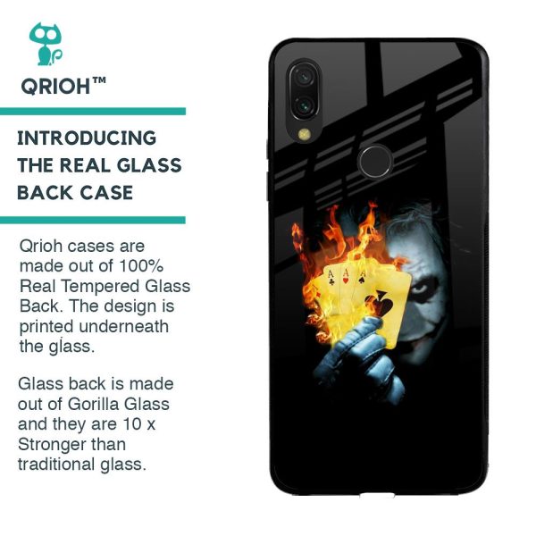 AAA Joker Glass Case for Xiaomi Redmi Note 7S For Cheap