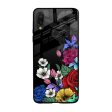 Rose Flower Bunch Art Glass Case for Xiaomi Redmi Note 7S Online Hot Sale