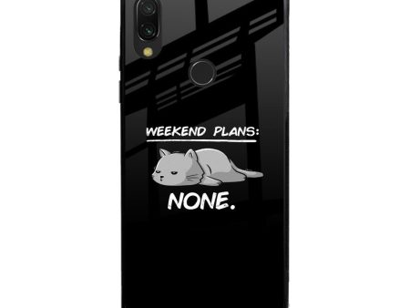 Weekend Plans Glass Case for Xiaomi Redmi Note 7S Sale