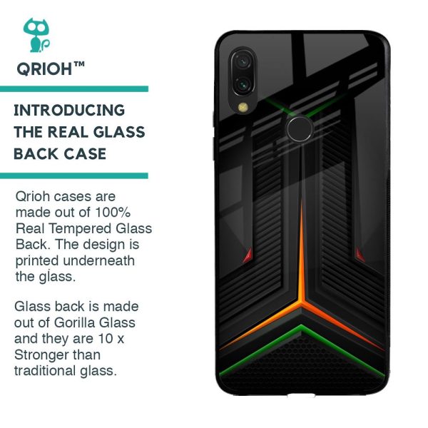 Modern Ultra Chevron Glass Case for Xiaomi Redmi Note 7S Sale