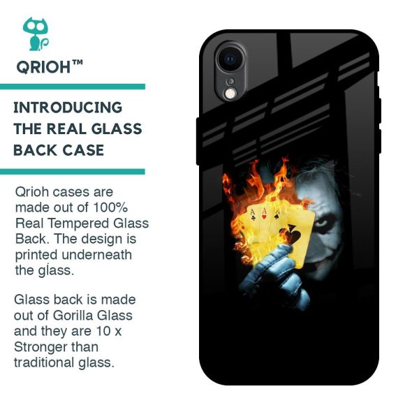 AAA Joker Glass Case for iPhone XR on Sale