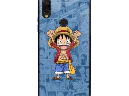 Chubby Anime Glass Case for Xiaomi Redmi Note 7S Cheap