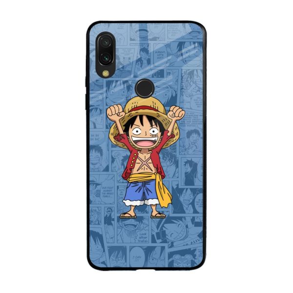 Chubby Anime Glass Case for Xiaomi Redmi Note 7S Cheap