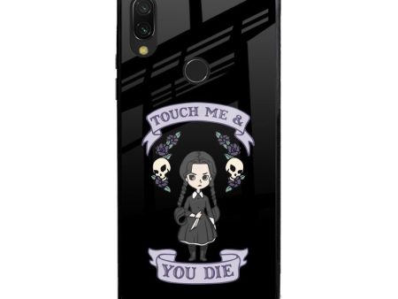 Touch Me & You Die Glass Case for Xiaomi Redmi Note 7S For Discount