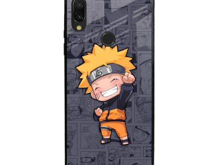 Orange Chubby Glass Case for Xiaomi Redmi Note 7S Hot on Sale