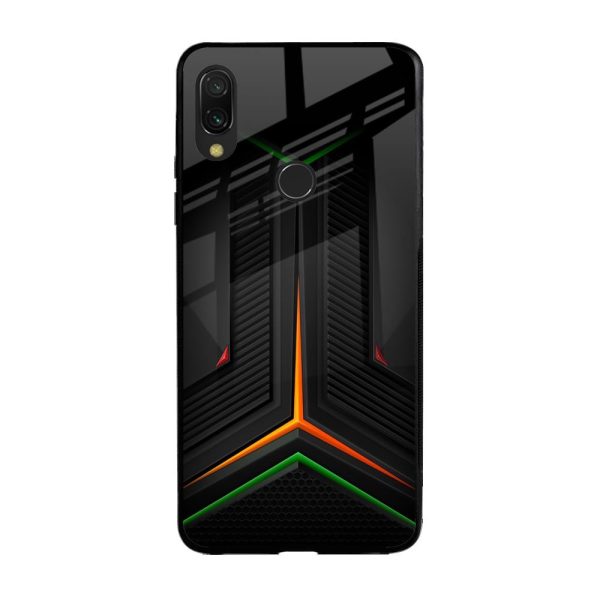 Modern Ultra Chevron Glass Case for Xiaomi Redmi Note 7S Sale