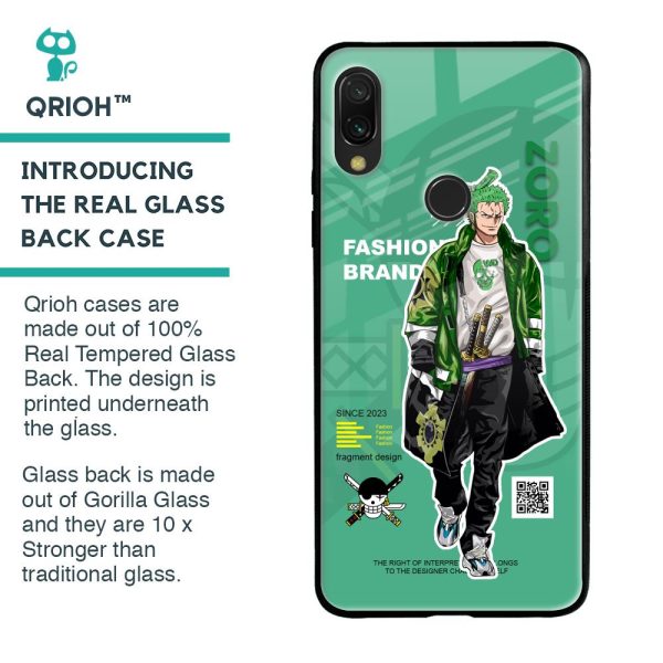 Zoro Bape Glass Case for Xiaomi Redmi Note 7 For Sale