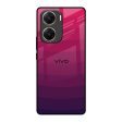 Wavy Pink Pattern Glass Case for Vivo V29e 5G For Discount