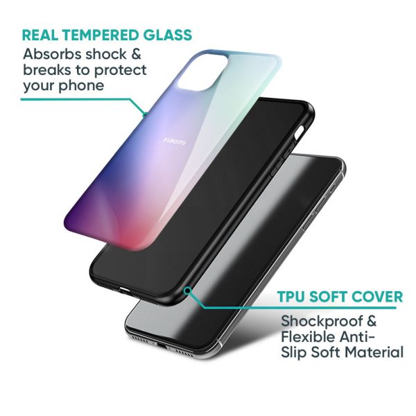 Abstract Holographic Glass Case for Redmi 11 Prime 5G Cheap