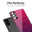 Wavy Pink Pattern Glass Case for Oppo Reno7 5G For Cheap