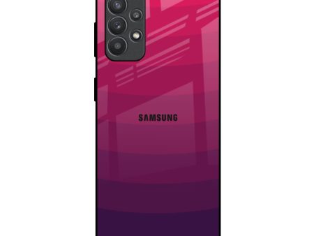 Wavy Pink Pattern Glass Case for Samsung Galaxy M32 5G Hot on Sale