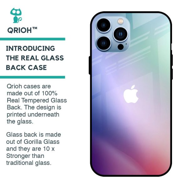 Abstract Holographic Glass Case for iPhone 13 Pro Supply