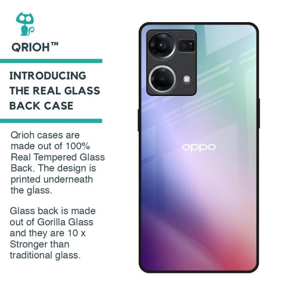 Abstract Holographic Glass Case for Oppo F21s Pro Online