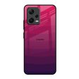 Wavy Pink Pattern Glass Case for Redmi Note 12 5G Online