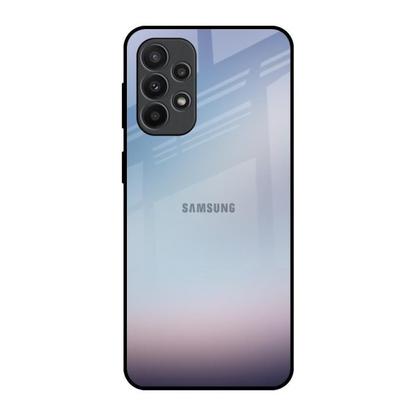 Light Sky Texture Glass Case for Samsung Galaxy A23 Online Hot Sale