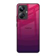 Wavy Pink Pattern Glass Case for Realme 10 Pro Plus 5G For Cheap