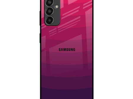 Wavy Pink Pattern Glass Case for Samsung Galaxy F13 Cheap