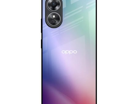 Abstract Holographic Glass Case for OPPO A17 on Sale