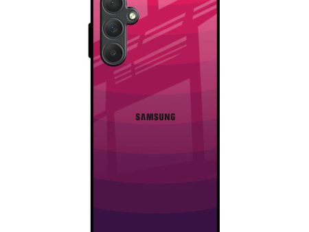 Wavy Pink Pattern Glass Case for Samsung Galaxy F54 5G Discount