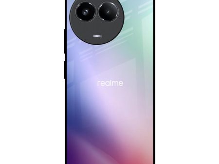 Abstract Holographic Glass Case for Realme 11 5G Online now