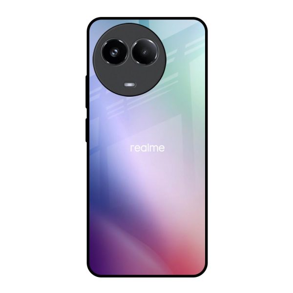 Abstract Holographic Glass Case for Realme 11 5G Online now