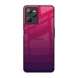 Wavy Pink Pattern Glass Case for Realme C35 Cheap