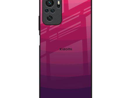 Wavy Pink Pattern Glass Case for Redmi Note 11 SE Cheap