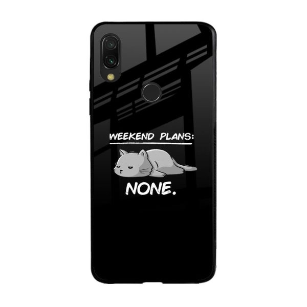 Weekend Plans Glass Case for Xiaomi Redmi Note 7 Online Hot Sale