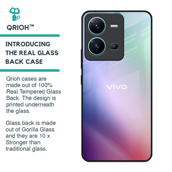 Abstract Holographic Glass Case for Vivo V25 Online Hot Sale