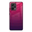 Wavy Pink Pattern Glass Case for Redmi Note 12 Pro 5G Sale