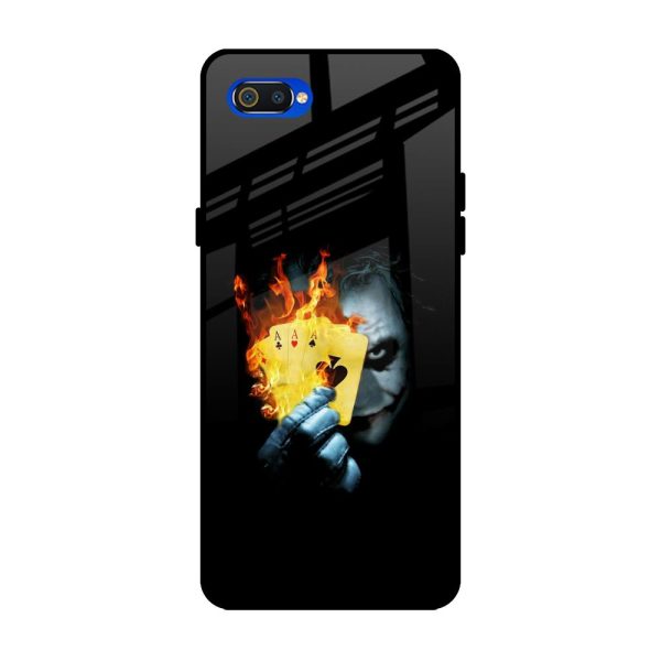 AAA Joker Glass Case for Realme C2 Sale