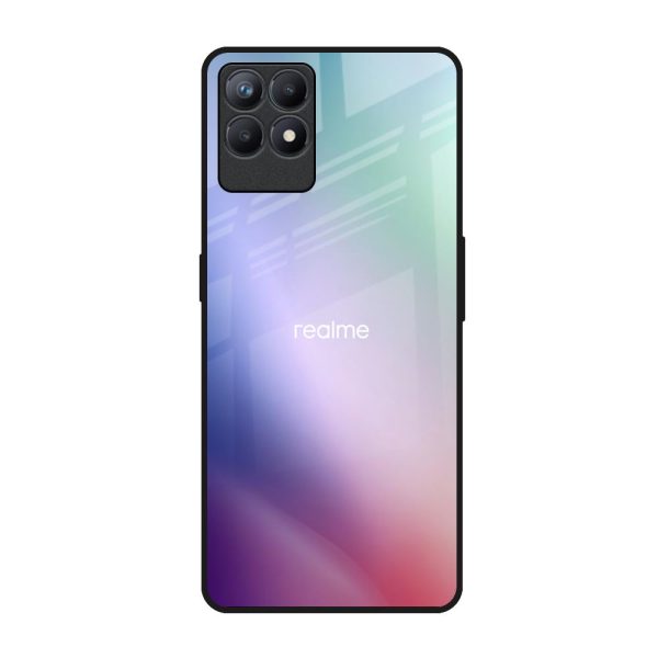 Abstract Holographic Glass Case for Realme Narzo 50 Fashion