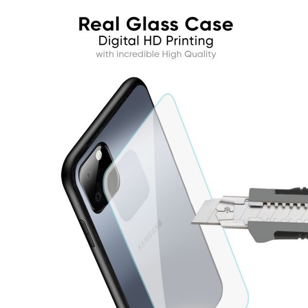 Space Grey Gradient Glass Case for Samsung Galaxy A23 Sale